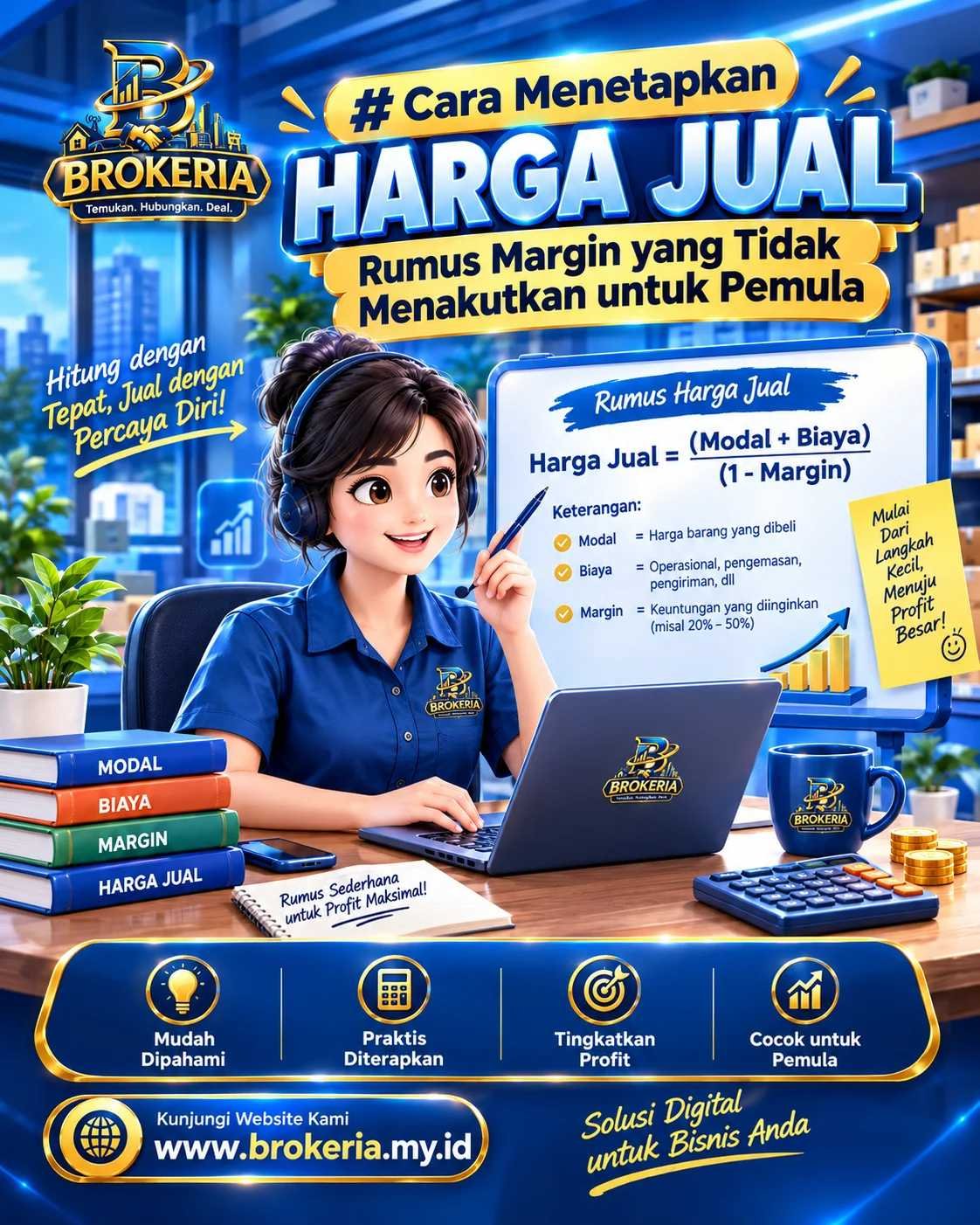 Cara Menetapkan Harga Jual: Rumus Margin yang Tidak Menakutkan untuk Pemula